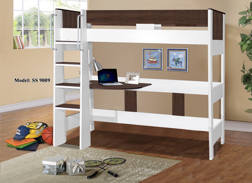 Denver Single Loft Bunk 9009