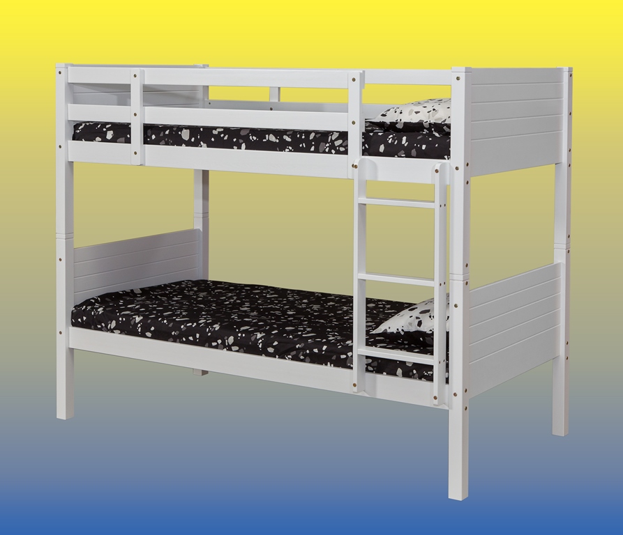Jupiter White king Single Bunk Beds NZ Lifestyle Imports