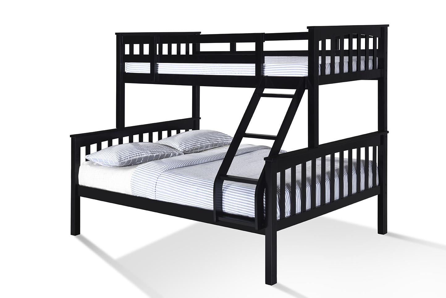 Jupiter White Duo, Double Single Bunk Beds with 2 x Storage Drawers